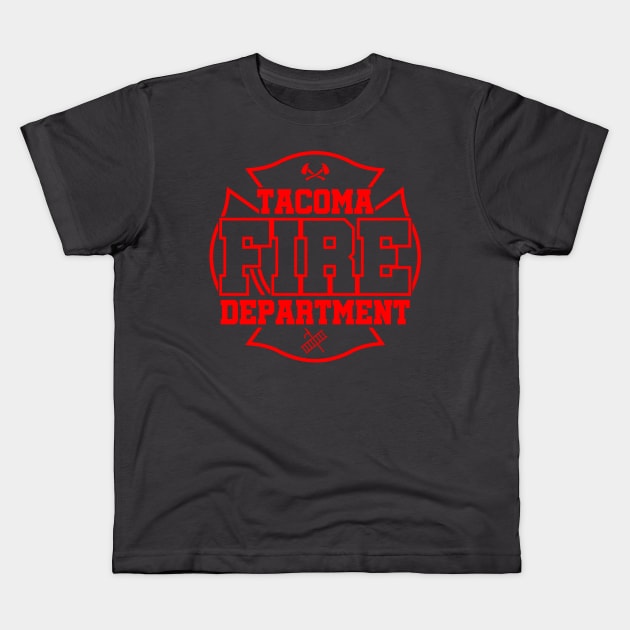 Tacoma FD Kids T-Shirt by Vault Emporium